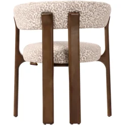 Richmond Interiors Eetkamerstoel Contigo naturel geo