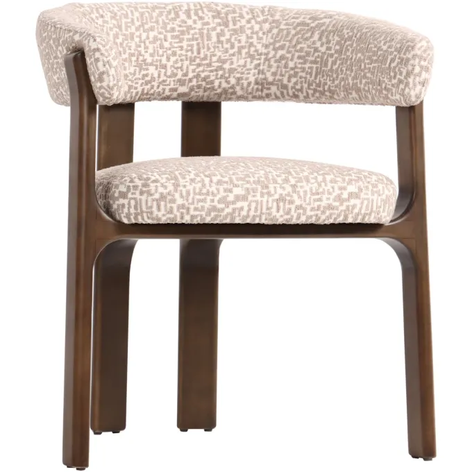 Richmond Interiors Eetkamerstoel Contigo naturel geo