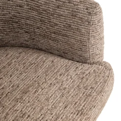 Richmond Interiors Eetkamerstoel Quiriro mocca linear swivel