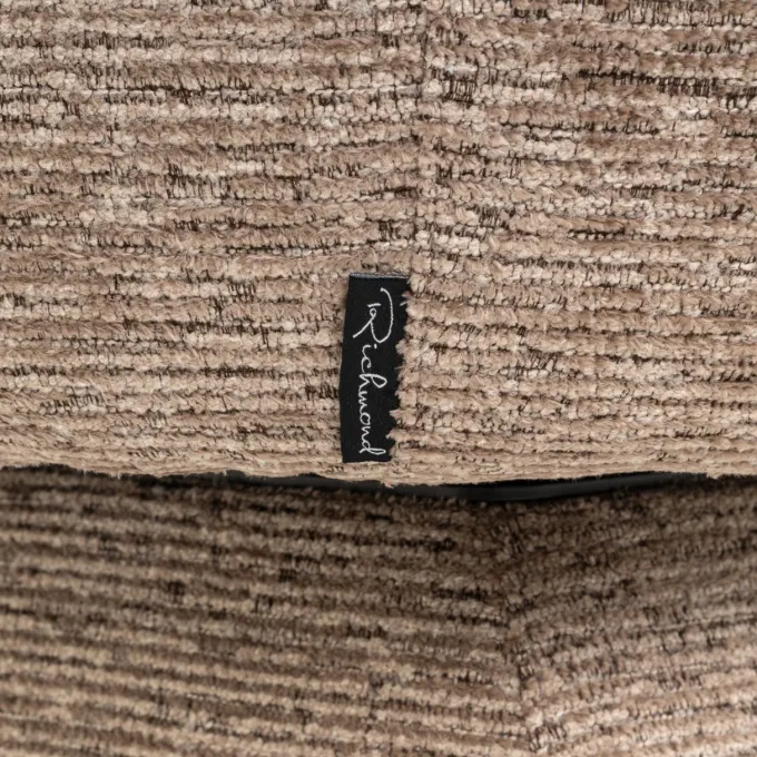 Richmond Interiors Eetkamerstoel Quiriro mocca linear swivel