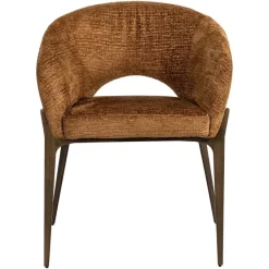 Richmond Interiors Eetkamerstoel Kenzi cognac fusion Fusion cognac 28
