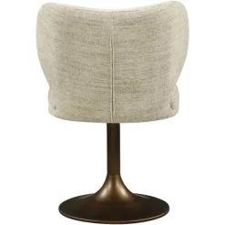Richmond Interiors Eetkamerstoel Amely naturel softweave draaistoel