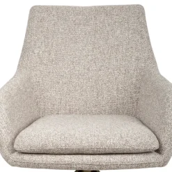 Richmond Interiors Eetkamerstoel Lisonne cayenne bruin draaibaar fire retardant