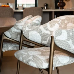 Richmond Interiors Eetkamerstoel Gwen naturel oasis