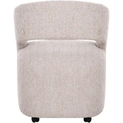Richmond Interiors Eetkamerstoel Vixen naturel linear