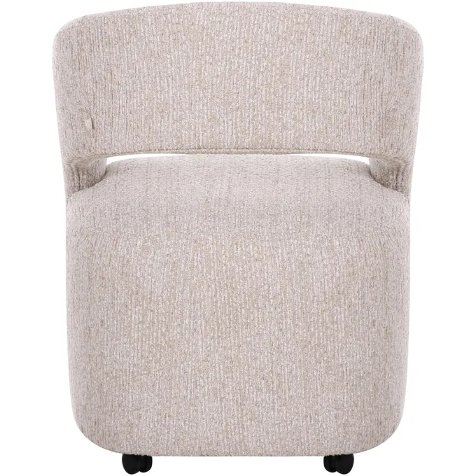 Richmond Interiors Eetkamerstoel Vixen naturel linear