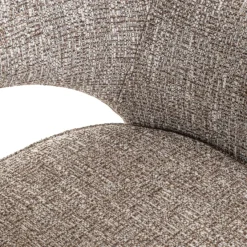 Richmond Interiors Eetkamerstoel Ginerva earth tweed swivel
