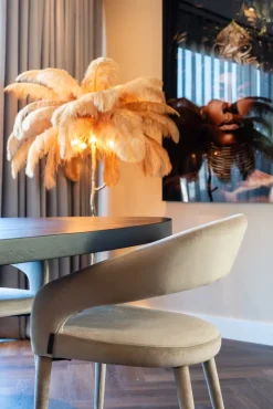 Richmond Interiors Eetkamerstoel Gia naturel chunky