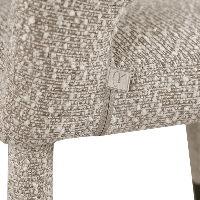 Richmond Interiors Eetkamerstoel Gia naturel chunky