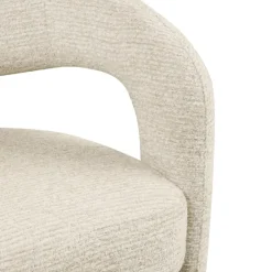 Richmond Interiors Eetkamerstoel Soho naturel linear fire retardant