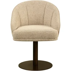Richmond Interiors Eetkamerstoel Beverly naturel fancy draaibaar