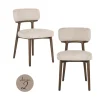 Richmond Interiors Eetkamerstoel Basker natural linear (Set of 2)