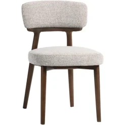 Richmond Interiors Eetkamerstoel Basker naturel fancy - Set van 2