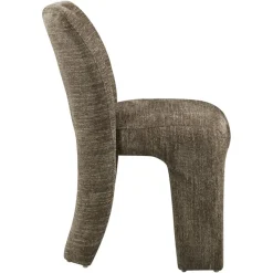 Richmond Interiors Eetkamerstoel Maya bruin softweave – Set of 2
