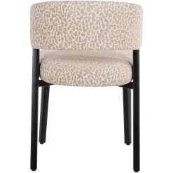 Richmond Interiors Eetkamerstoel Zeno beige leopard