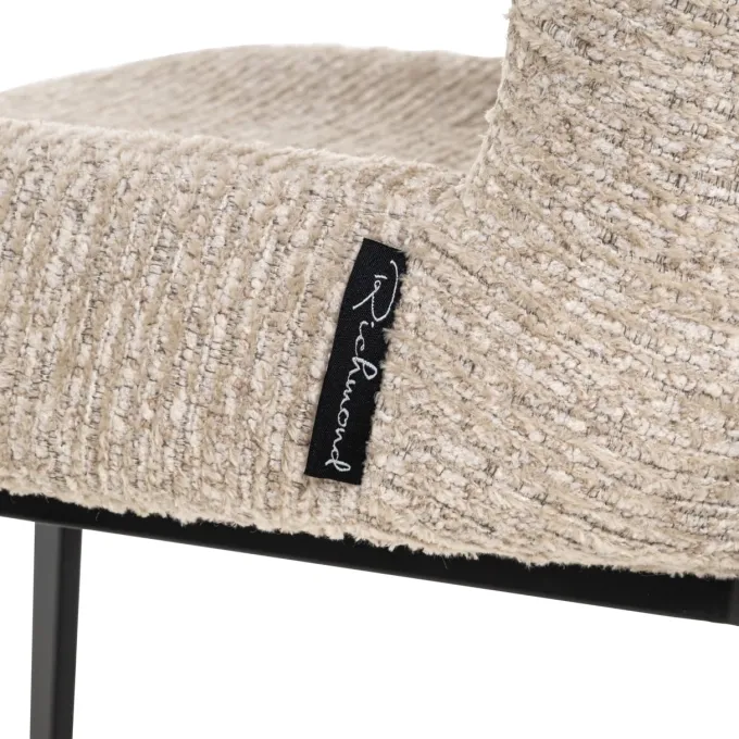 Richmond Interiors Eetkamerstoel Sergio natural linear