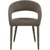 Richmond Interiors Eetkamerstoel Gia bruin chunky