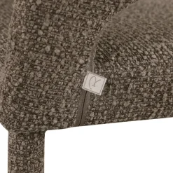 Richmond Interiors Eetkamerstoel Gia bruin chunky