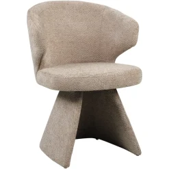 Richmond Interiors Eetkamerstoel Zenith mocca boldweave