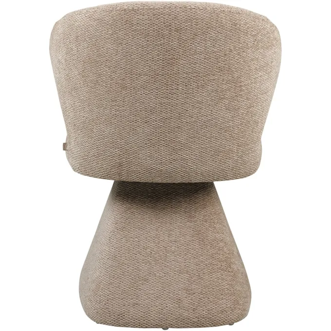 Richmond Interiors Eetkamerstoel Zenith mocca boldweave