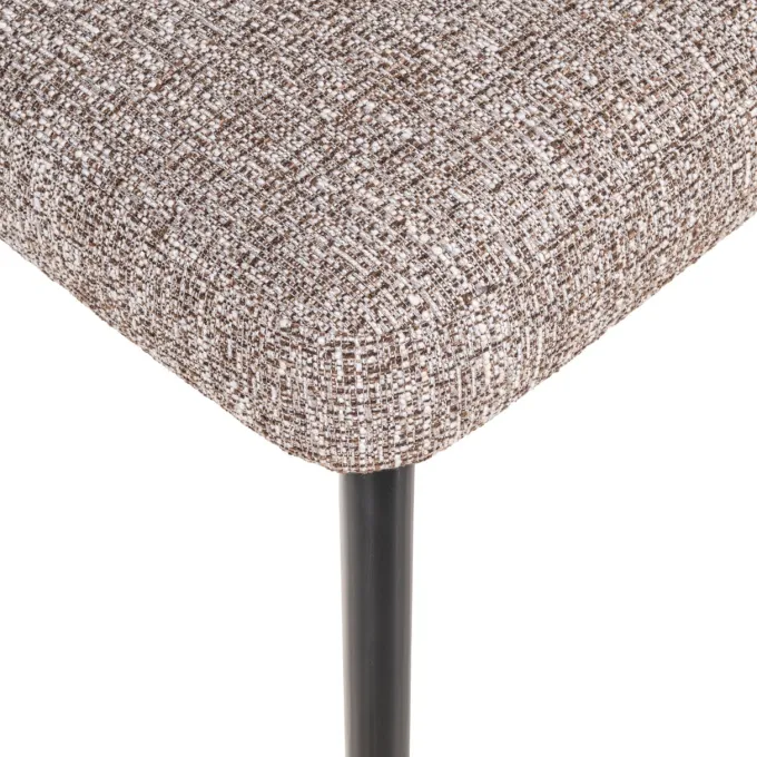 Richmond Interiors Eetkamerstoel Zeno earth tweed