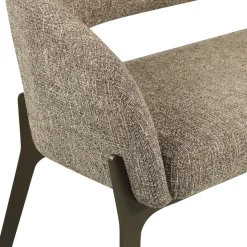 Richmond Interiors Eetkamer bank Kenzi bruin tweed