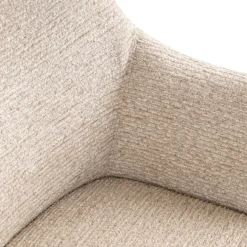 Richmond Interiors Eetkamerstoel Aldo naturel linear draaibaar