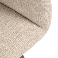 Richmond Interiors Eetkamerstoel Aldo naturel linear draaibaar