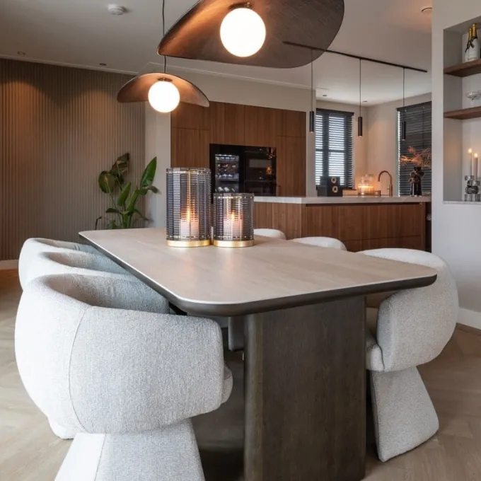 Richmond Interiors Eettafel Nando brown 230