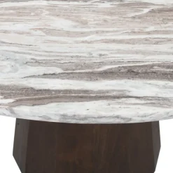 Richmond Interiors Eettafel Oberoy Blush beige 130Ø