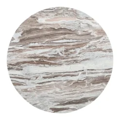 Richmond Interiors Eettafel Oberoy Blush beige 130Ø