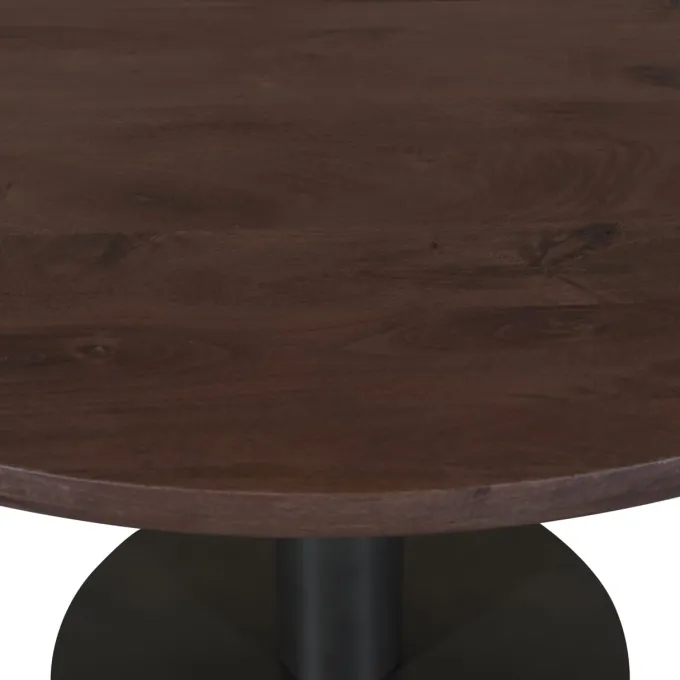 Richmond Interiors Eettafel Baldwin spicebruin 130Ø