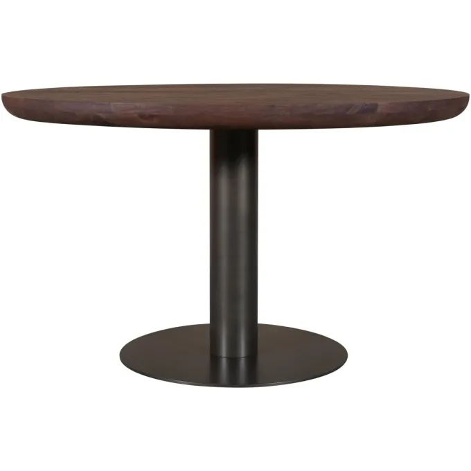 Richmond Interiors Eettafel Baldwin spicebruin 130Ø