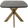 Richmond Interiors Eettafel Cambon 280 deens ovaal (Dark coffee)