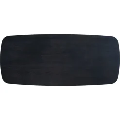 Richmond Interiors Eettafel Cambon 235 deens ovaal (Dark coffee)