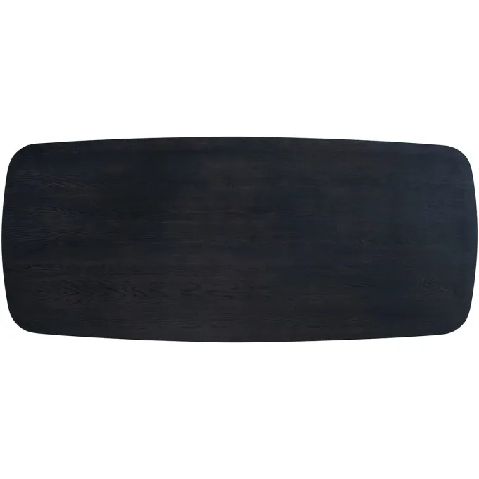 Richmond Interiors Eettafel Cambon 235 deens ovaal (Dark coffee)