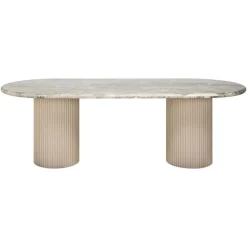 Richmond Interiors Eettafel Coronel Beige 240 cm