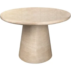 Richmond Interiors Eettafel Fictus Travertine faux Beige