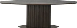 Richmond Interiors Eettafel Luxor ovaal 235 (Brown)