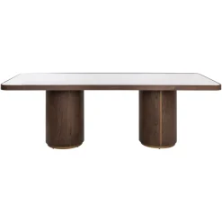 Richmond Interiors Eettafel Willox brown 235 including glass