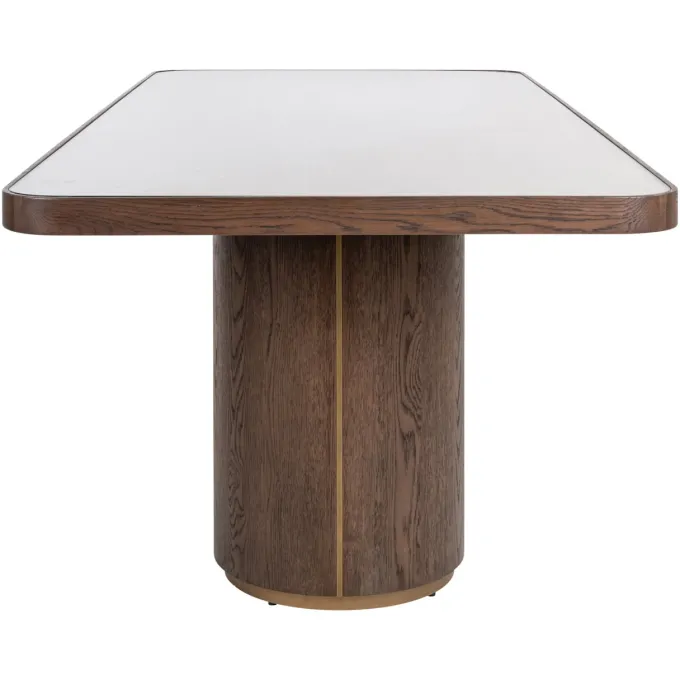 Richmond Interiors Eettafel Willox brown 235 including glass