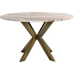 Richmond Interiors Eettafel Bottega 140Ø wit