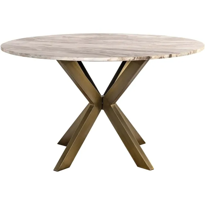Richmond Interiors Eettafel Bottega 140Ø wit