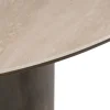 Richmond Interiors Eettafel Ritz Brown Ø120 | Richmond Interiors | Travertin & Eikenfineer | De Woon Winkel