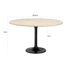 Richmond Interiors Eettafel Hampton 140Ø