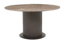 Richmond Interiors Eettafel Russo brown 140Ø