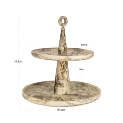 Richmond Interiors Etagere Posy naturel