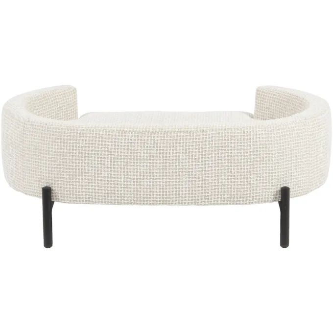 Richmond Interiors Hondenbed Dolly beige blockweave