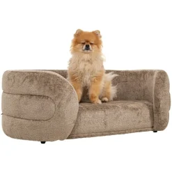 Richmond Interiors Huisdierenbed Bingo Bergen 104 taupe chenille