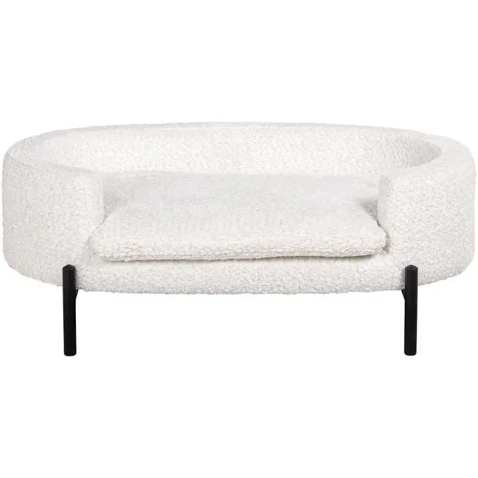 Richmond Interiors Huisdierenbed Dolly Wit sheep Sheep 02 Wit
